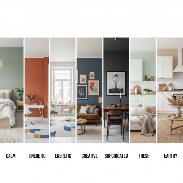 Culori pentru pereți: alege nuanțe potrivite casei și personalității tale