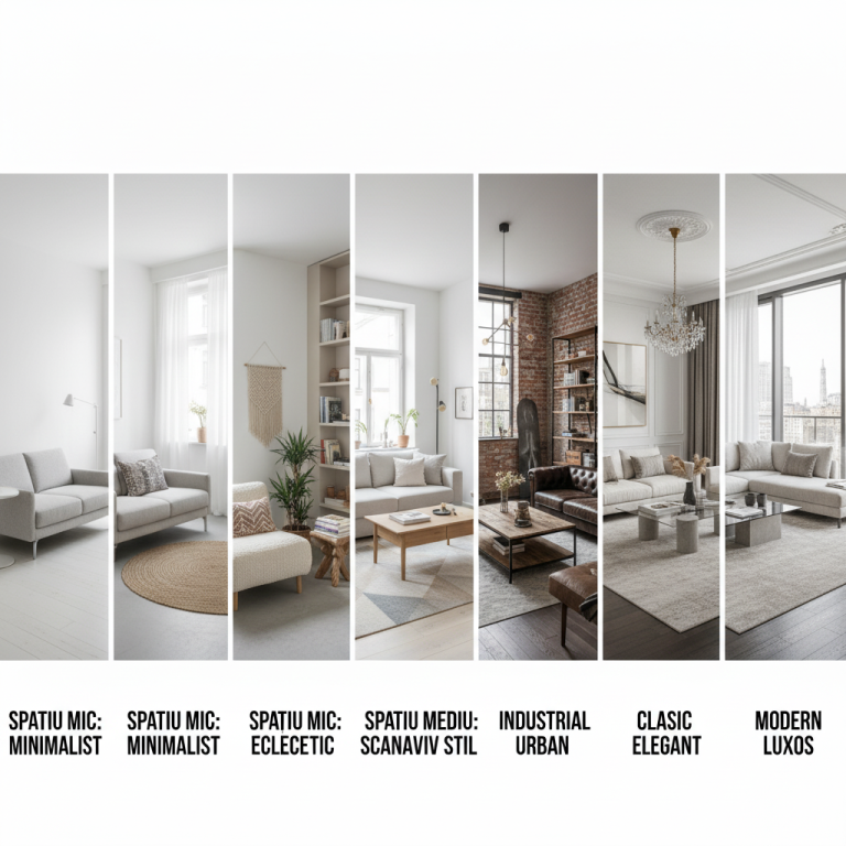 Ghid complet pentru alegerea mobilierului în funcție de spațiu și stil