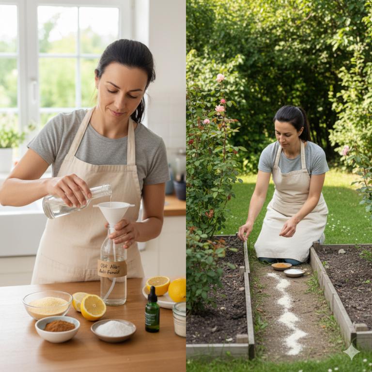 Soluții naturale DIY pentru a elimina furnicile din casa si grădină